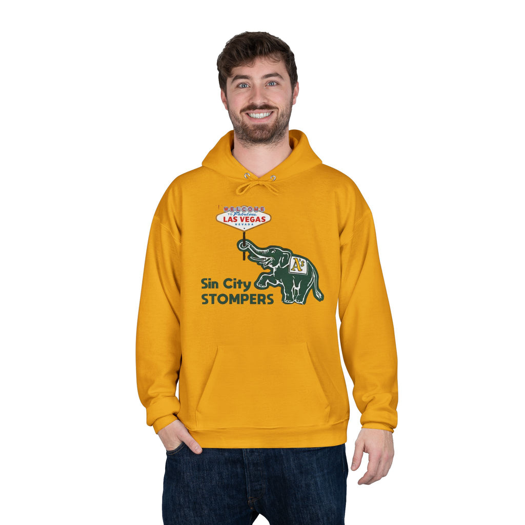 Sin City Stompers Hoodie – Retro Pullover. Color options