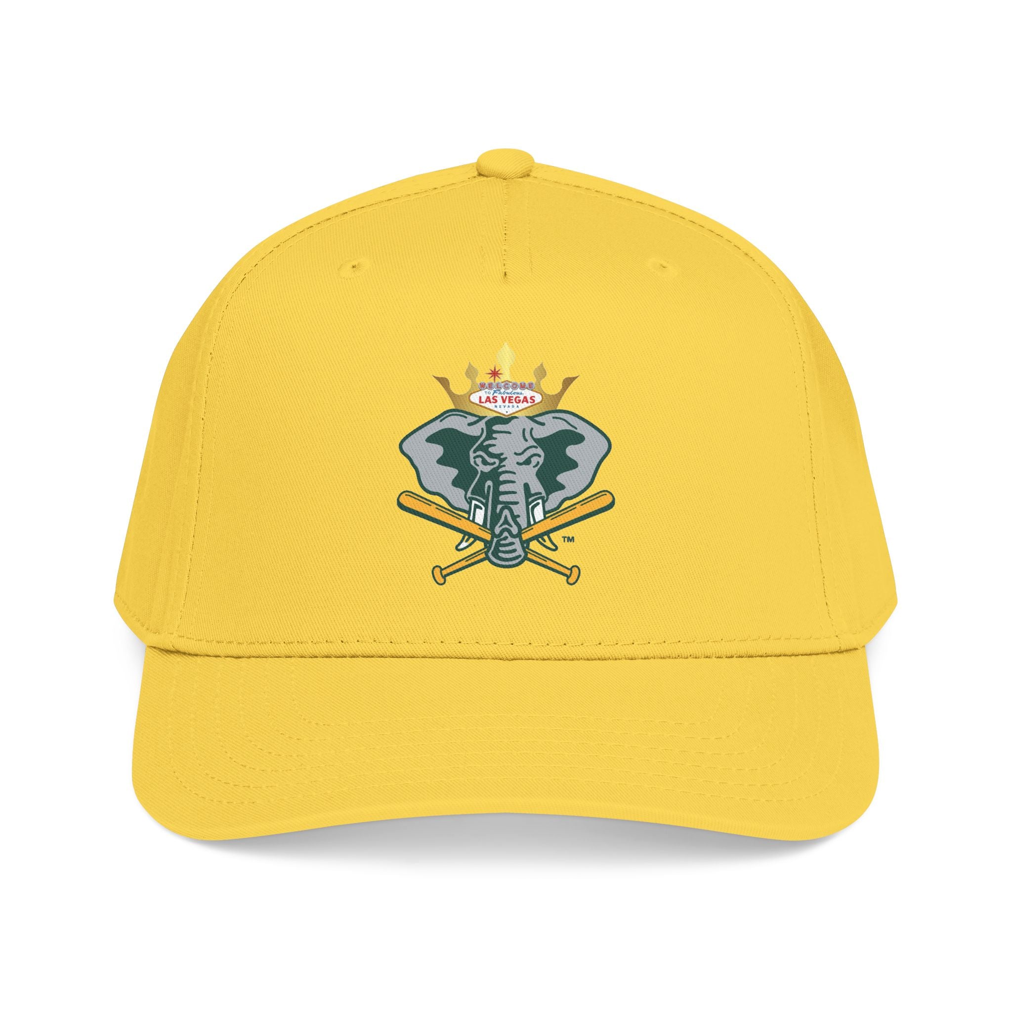 Elephant Crest Baseball Cap - Vintage Safari Logo Hat