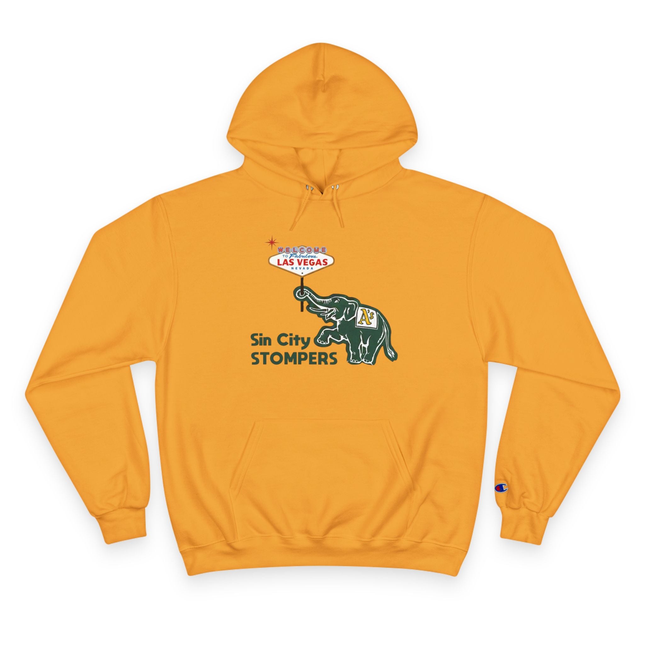 Sin City Stompers Hoodie by Champion — Las Vegas Elephant Vintage Sports Crewneck