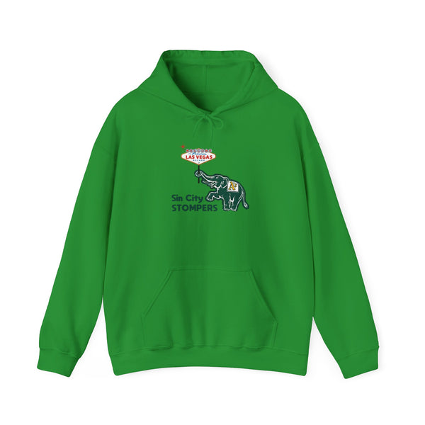 Sin City Stompers Hoodie – Las Vegas Elephant. Color options