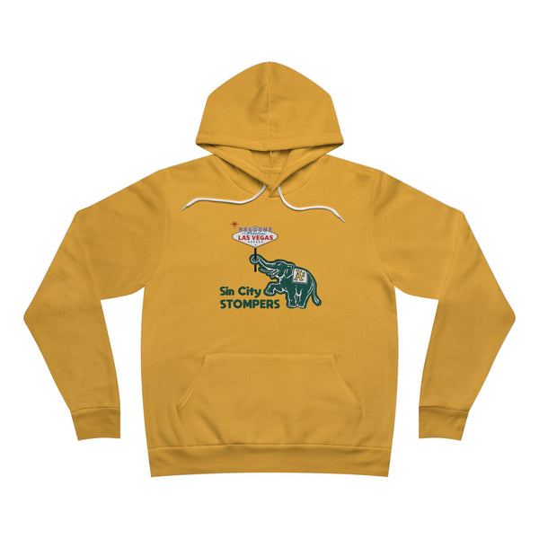 Vintage Elephant Logo Hoodie — Sin City Stompers Pullover