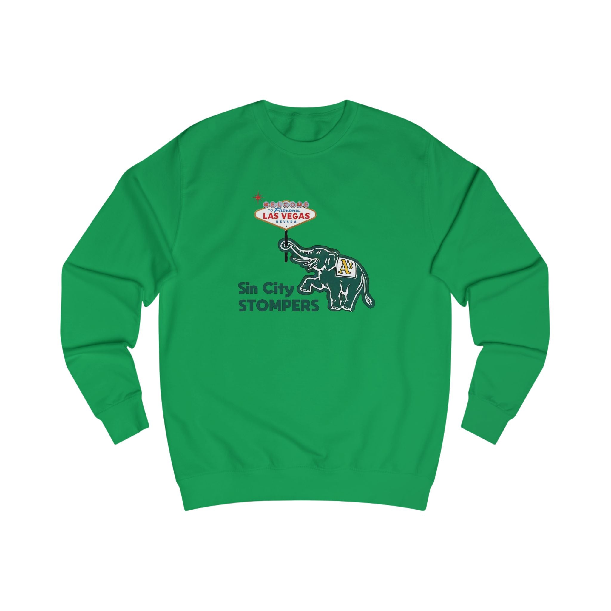 Sin City Stompers Sweatshirt — Crewneck. Color options