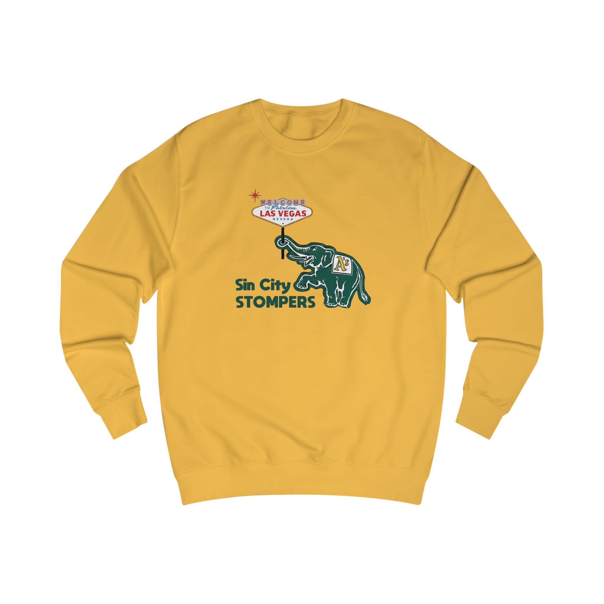 Sin City Stompers Sweatshirt — Crewneck. Color options