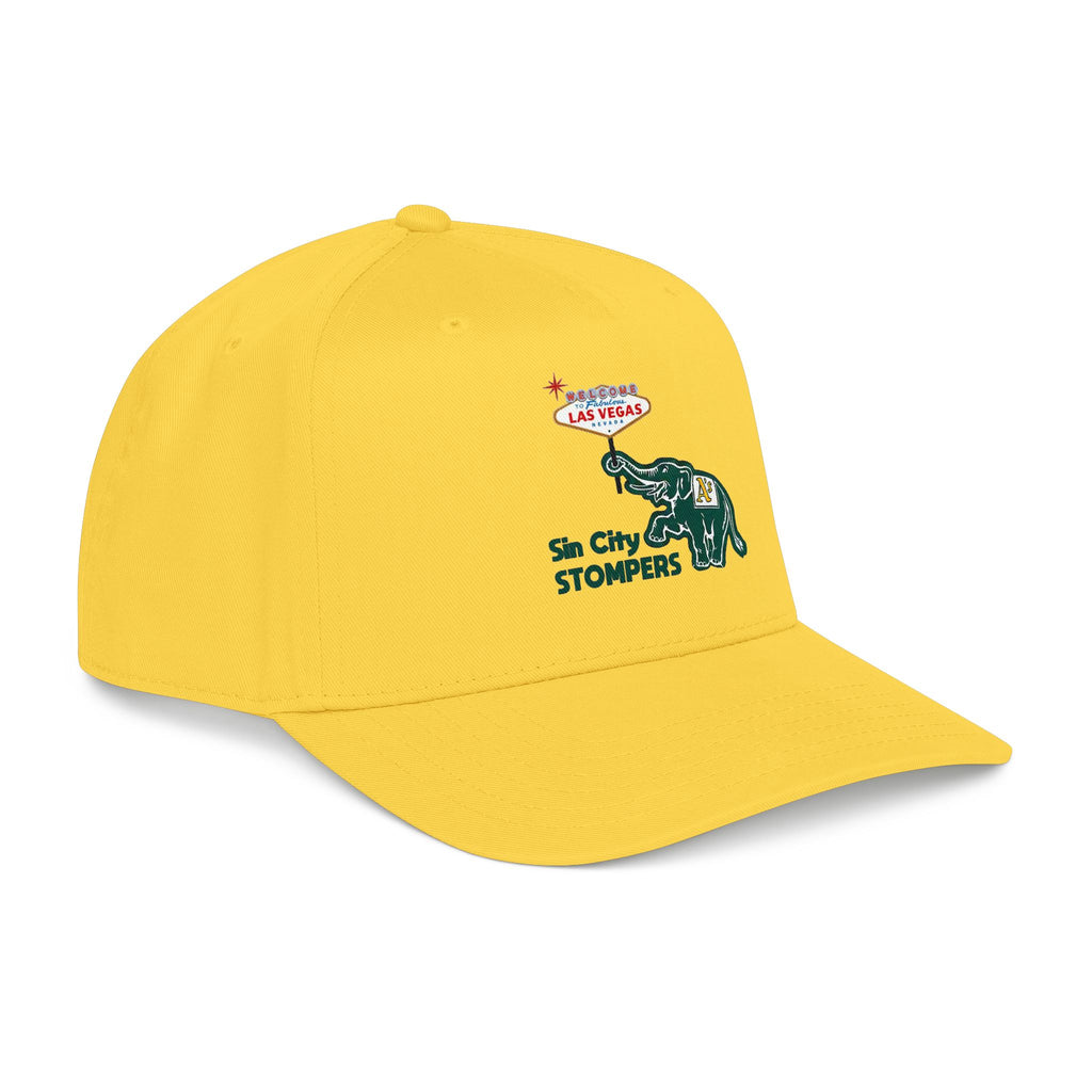Elephant Vegas Sign Name Baseball Cap - Vintage Safari Logo Hat