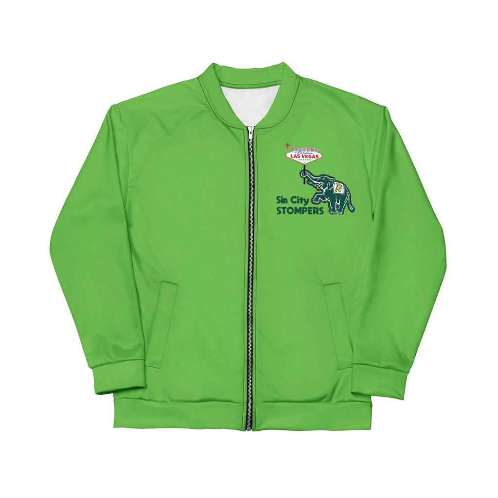 Unisex Stompers Bomber Jacket - Kelly Green
