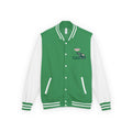 Sin City Stompers Letterman Jacket - Kelly Green / White