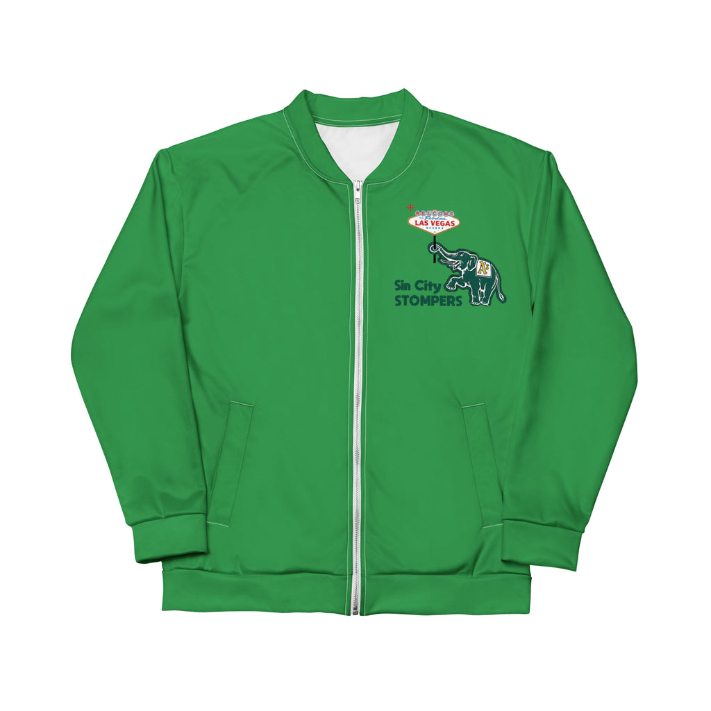 Unisex Stompers Bomber Jacket - Green
